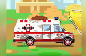 Funny Cars in the City: Little Ambulance