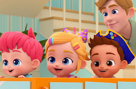 Bebefinn Nursery Rhymes & Kids Songs: Wheels on the Bus