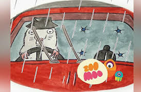 Fluffy's Rhyme Time: Singing in the Rain