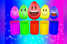 Colors for Children to Learn: Learn colors with eggs