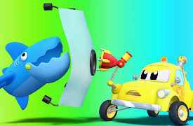 Car City Super: InvenTom The TowTruck: Shark Week: Catching Scary Shark With Net Gun