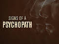 Signs Of A Psychopath