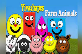 Vivashapes Explore.: Vivashapes Farm Animals