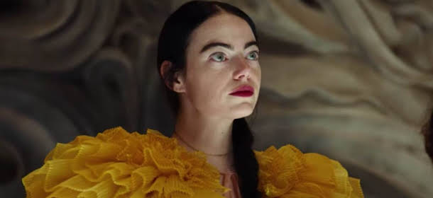 Yorgos Lanthimos praises Emma Stone's work in Poor Things.