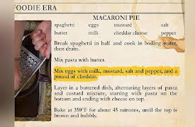 Cooking across the Ages: The Foodie Era: Cooking with the World