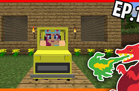Minecraft Dragon Kingdom by Tankee: My Little Yellow Car! - Dragon Kingdom Ep. 17