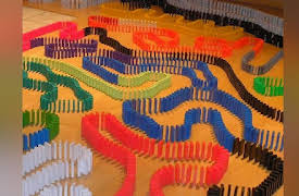 Hevesh5: Domino Rally 7