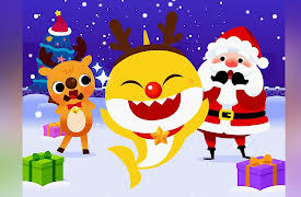 Pinkfong! Baby Shark Monthly: The Red-Nosed Baby Shark