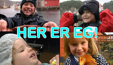 Her er eg!: Sven er spent på dei nye lamma