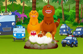 Blue Rescue Team in Dino World: 1. Tyrannosaurus' Nest- Blue Rescue Team in Dino World