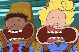 Las flipantes historias del Capitán Calzoncillos en el espacio: El capitán Calzoncillos y el ridículo enganche del retrete espacial