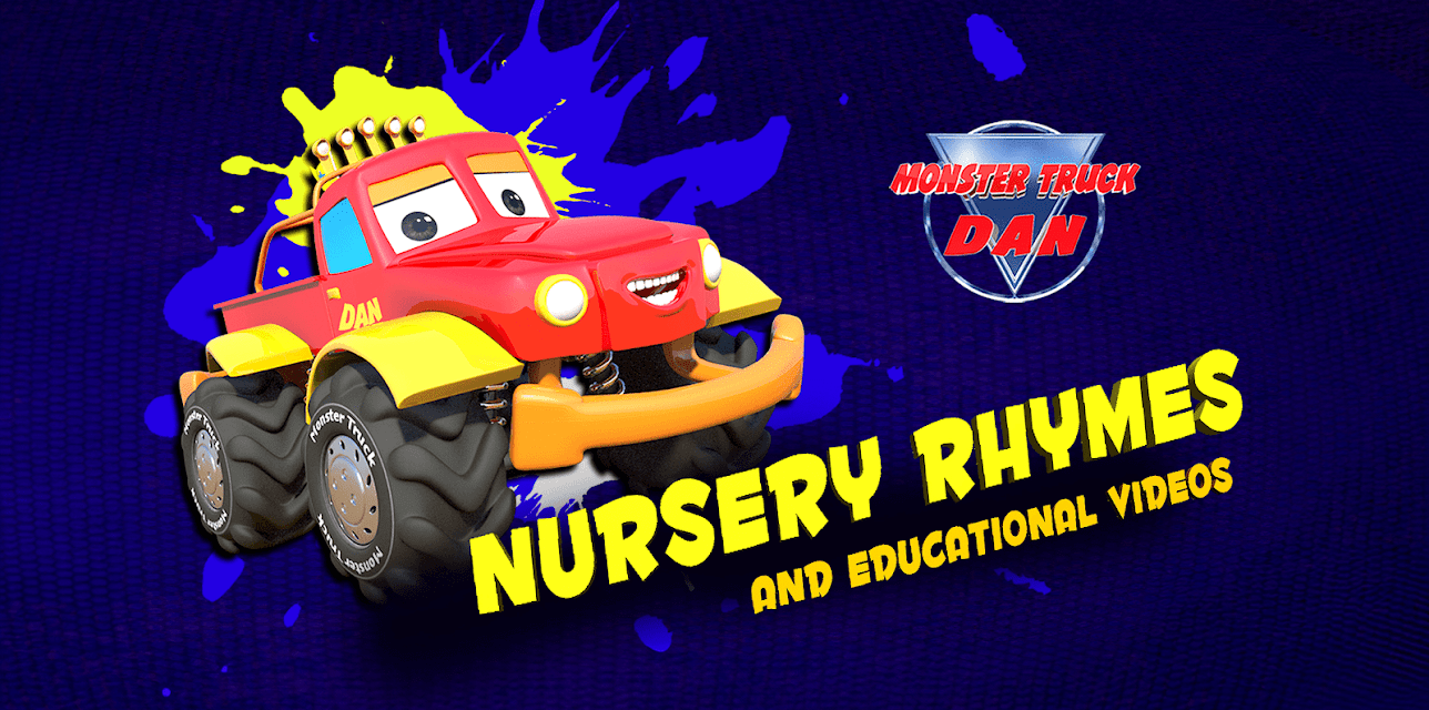 Monster Truck Dan Nursery Rhymes and Educational Videos (2019)