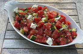 Symon's Dinners Cooking Out, Season 1: All Greek to Me