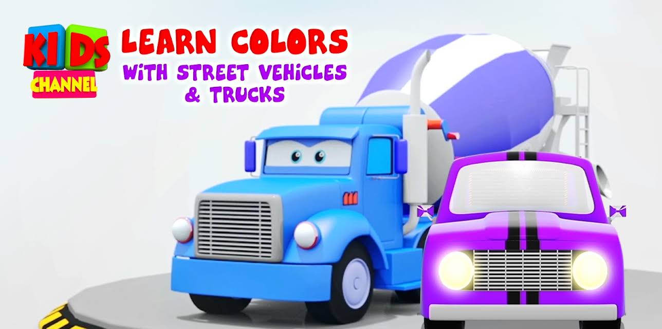 Learn Colors with Street Vehicles & Trucks (2019)