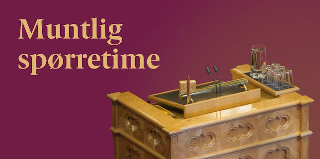 10:00: Muntlig spørretime | NRK 2 | 11/5 2025