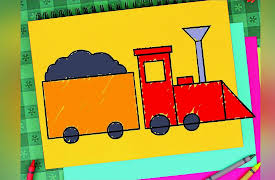 Super Simple Draw: Train