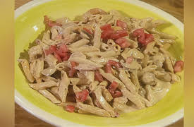 Guy's Big Bite: Penne with Cajun Links