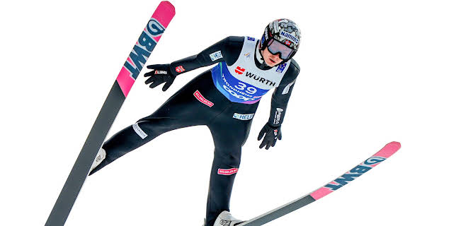 V-cup, hopp: Stor bakke, menn