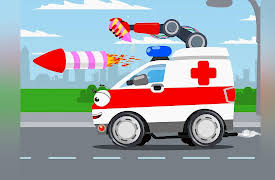 Little Super Cars: White Ambulance