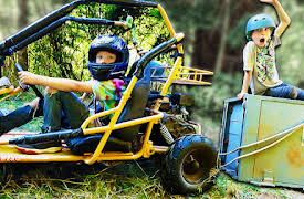 Adventure Agents: We Pulled the Abandoned Safe Out With a Go-Kart
