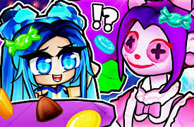 ItsFunneh: Spooky Obbys with KREW: Evil doll trapped us in her Roblox mansion!