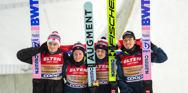 V-cup, hopp: Mixed lagkonkurranse