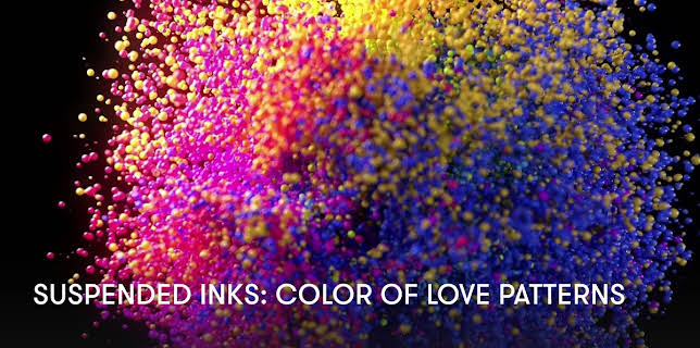 Suspended Inks: Color of Love Patterns (2023)