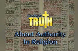 Searching for Truth: About Authority in Religion