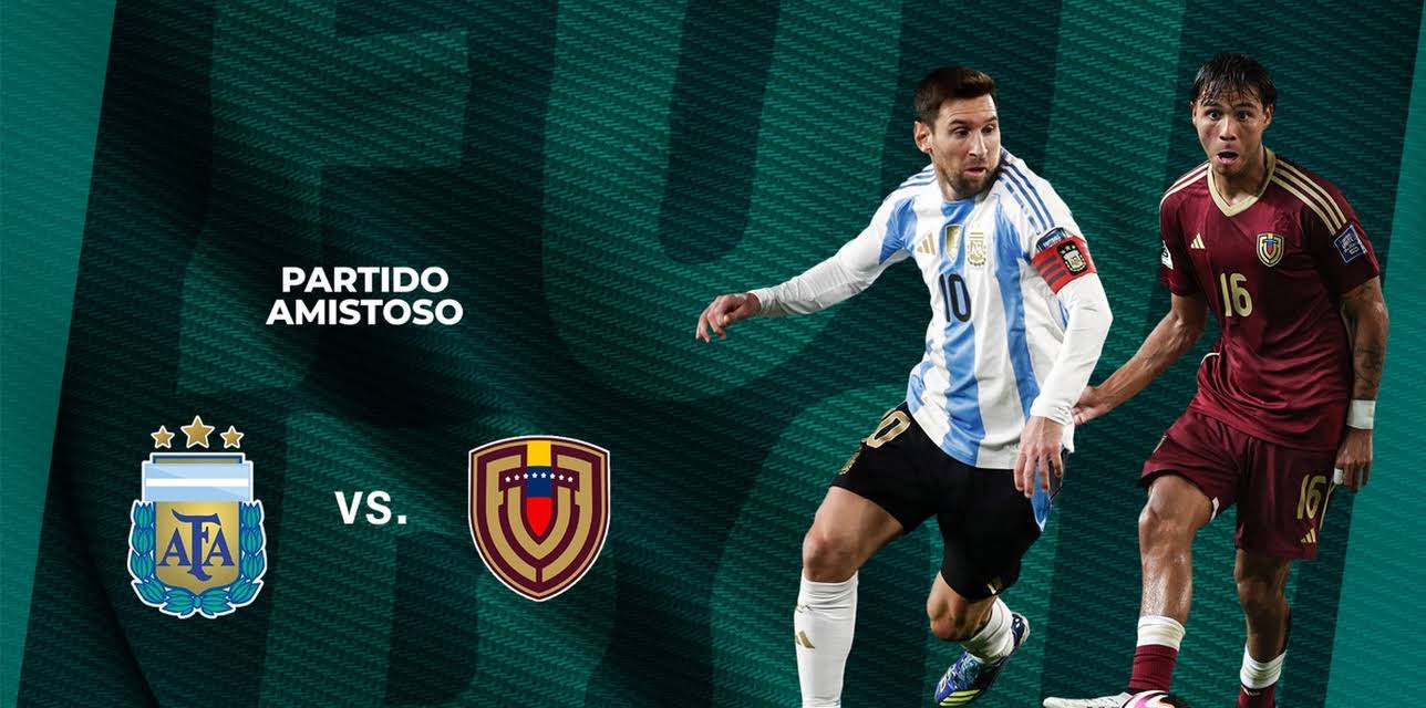 Partido Amistoso Argentina vs Venezuela