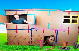 Papa Jake: Epic Box Forts by pocket.watch: World’s Biggest Box Forts!