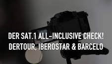 Der SAT.1 All-inclusive Check! DERTOUR, Iberostar & Barcelo