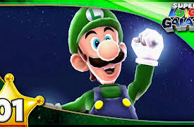 Super Luigi Galaxy by Tankee: Move Over, Mario! It's Luigi Time!