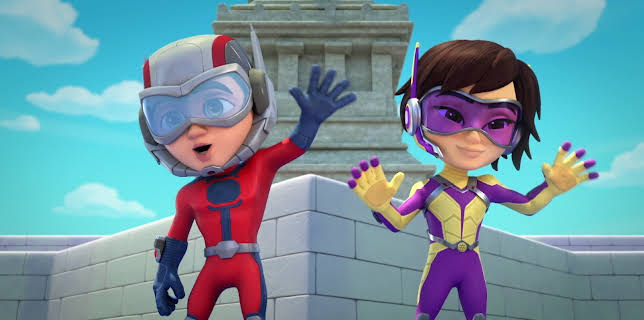 18:35: Spidey og hans fanstastiske venner: En gudinne på avveie/Green Goblins dinosaur | NRK Super | 11/10 2025