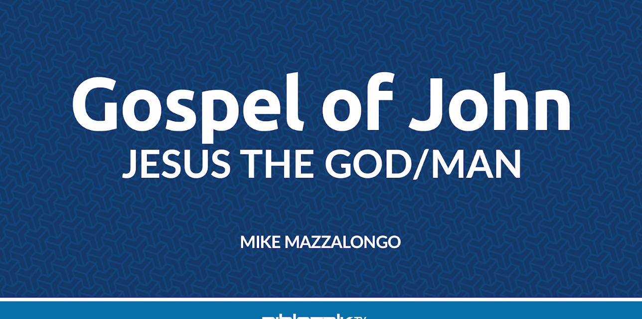 Gospel of John: Jesus the God/Man