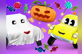 Tom the Tow Truck - InvenTom: Halloween Ghost Car / Ghost / Treasure Adventure / Evil Robot Police