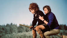 Das Mädchen auf dem Besenstiel